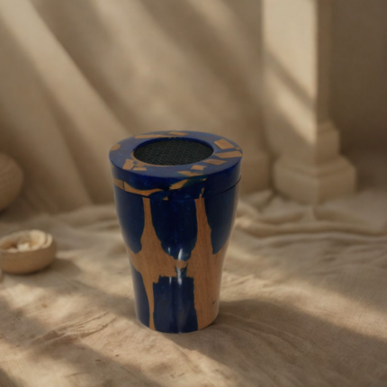 مبخر شعر صغير مع غطاء