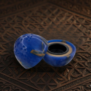 ⁦مبخر بيض النعام (ازرق )⁩ - الصورة ⁦2⁩